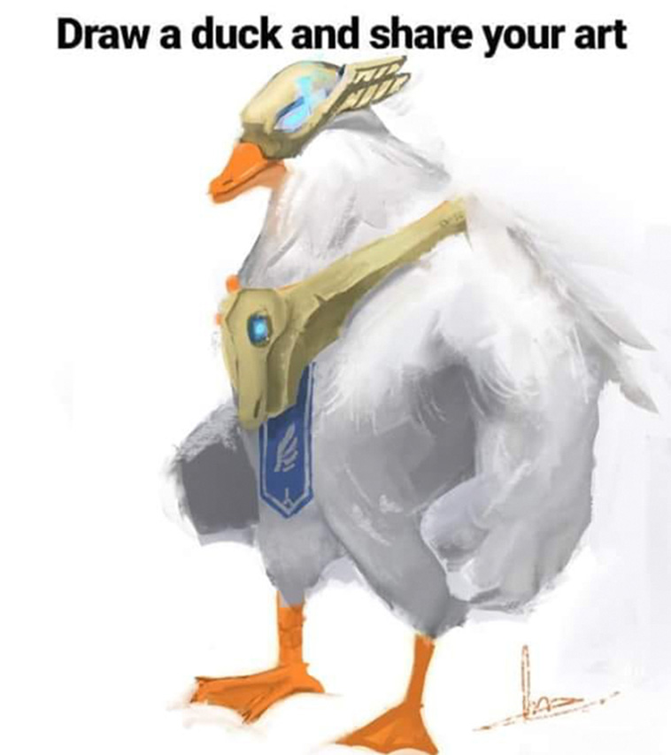 Drawing Duck