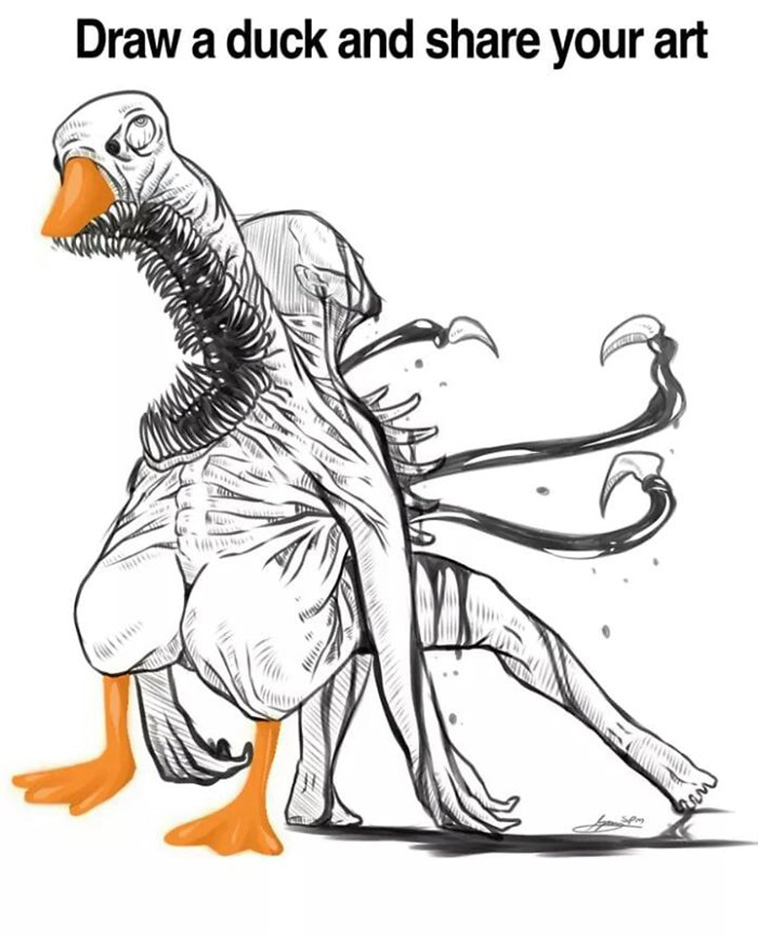 Drawing Duck
