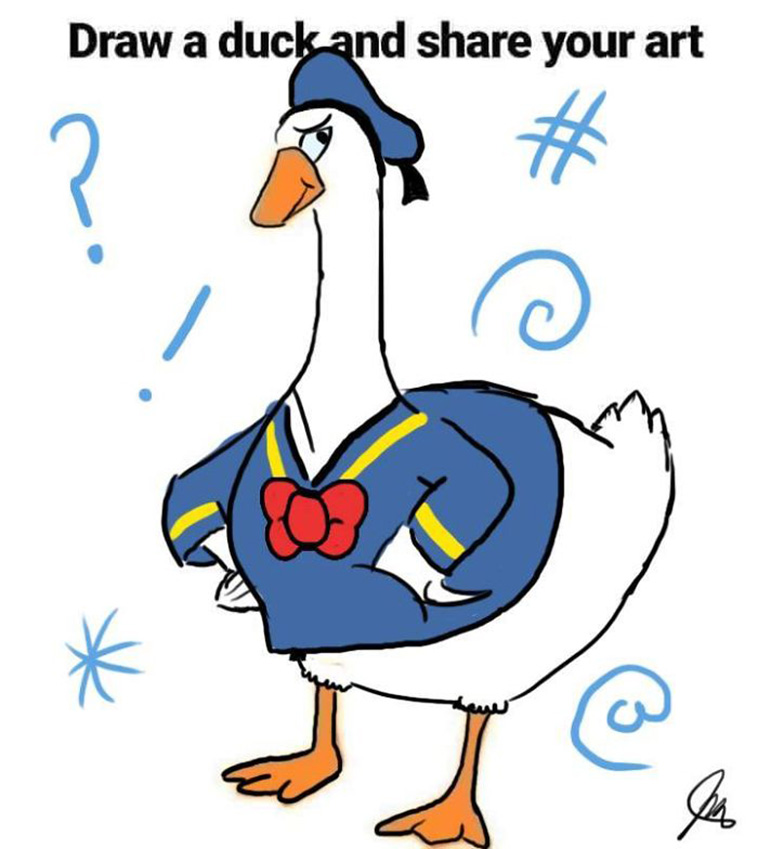 Drawing Duck