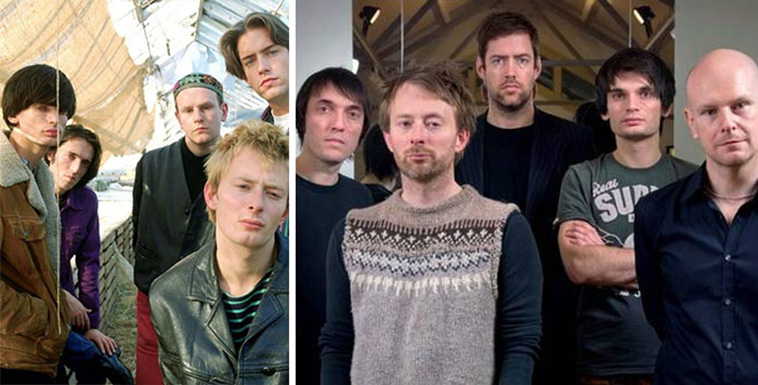Bands before famous