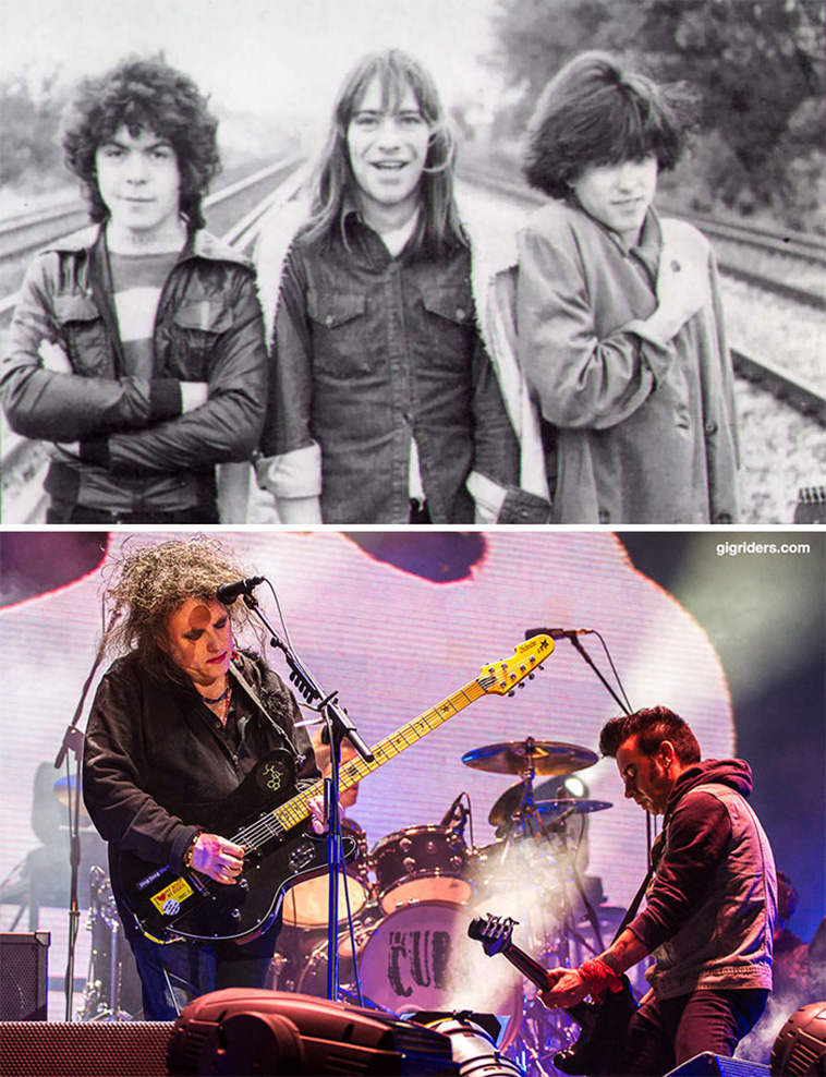 20 Pics Of Legendary Bands Before Vs. After They Got Famous