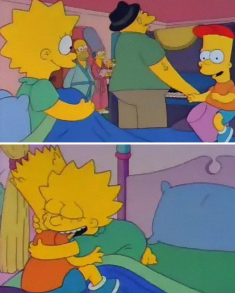 wholesome moments Simpsons
