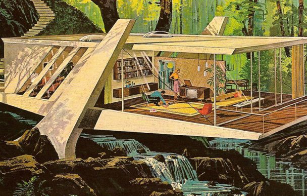 Futuristic Home Designs By Charles Schridde In The S