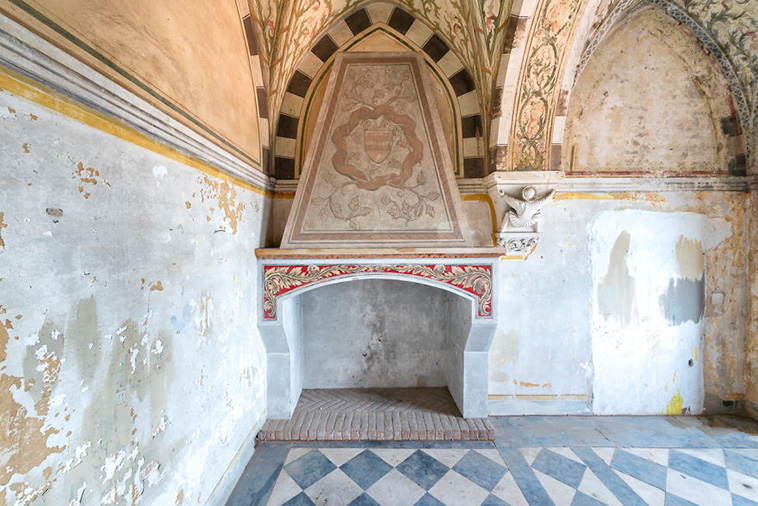 Abandoned Castle In Italy