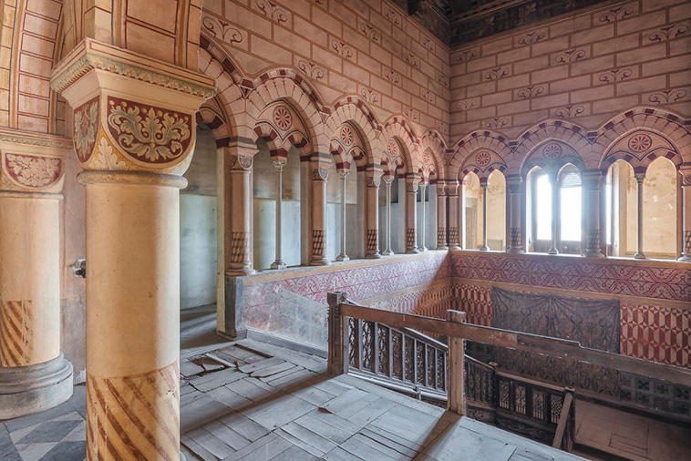 Abandoned Castle In Italy