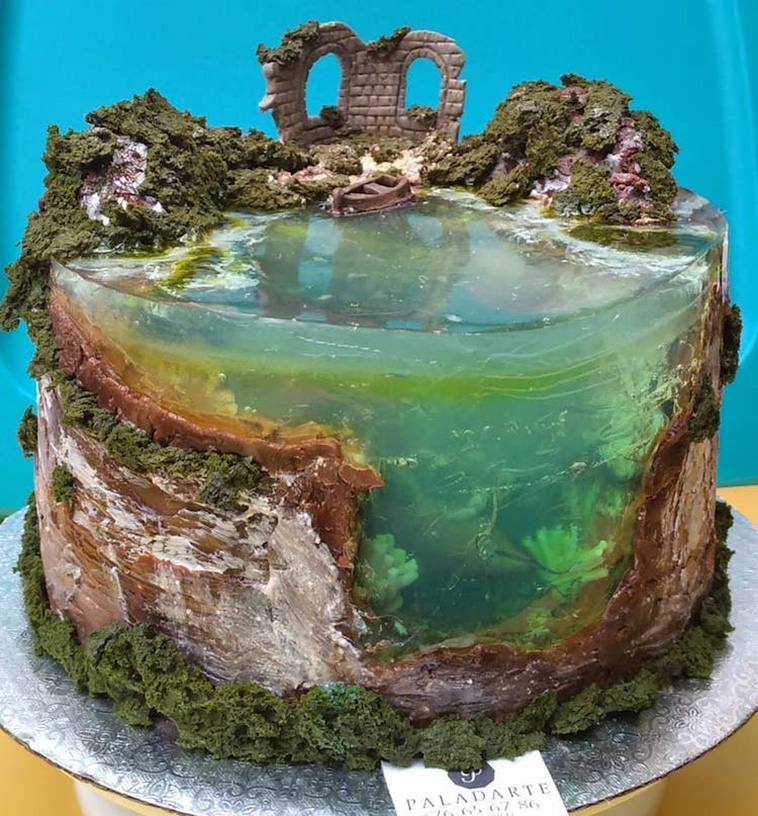 island cake
