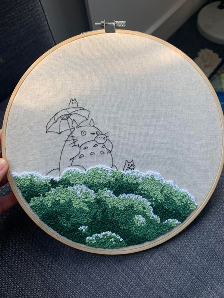 patience helps create masterpiece
