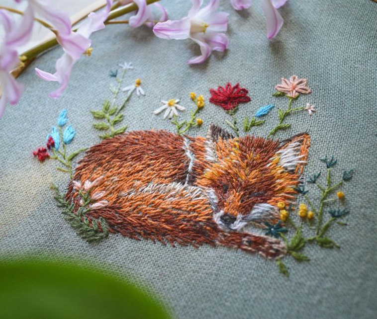art of embroidery
