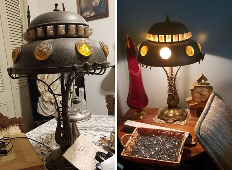  vintage lamps