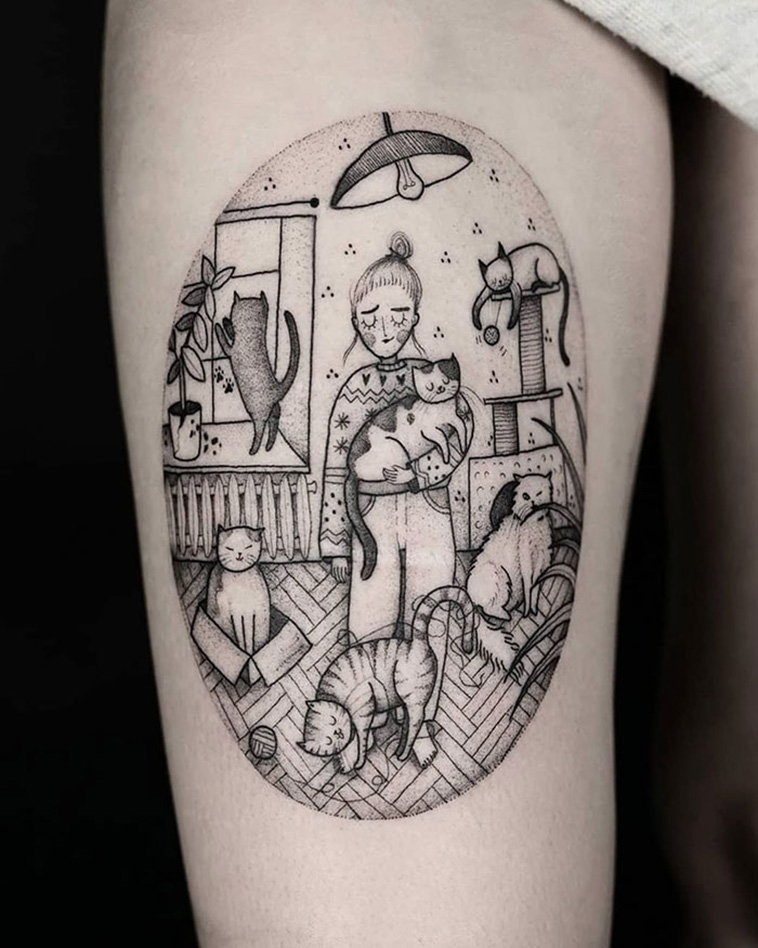 Cat Tattoos