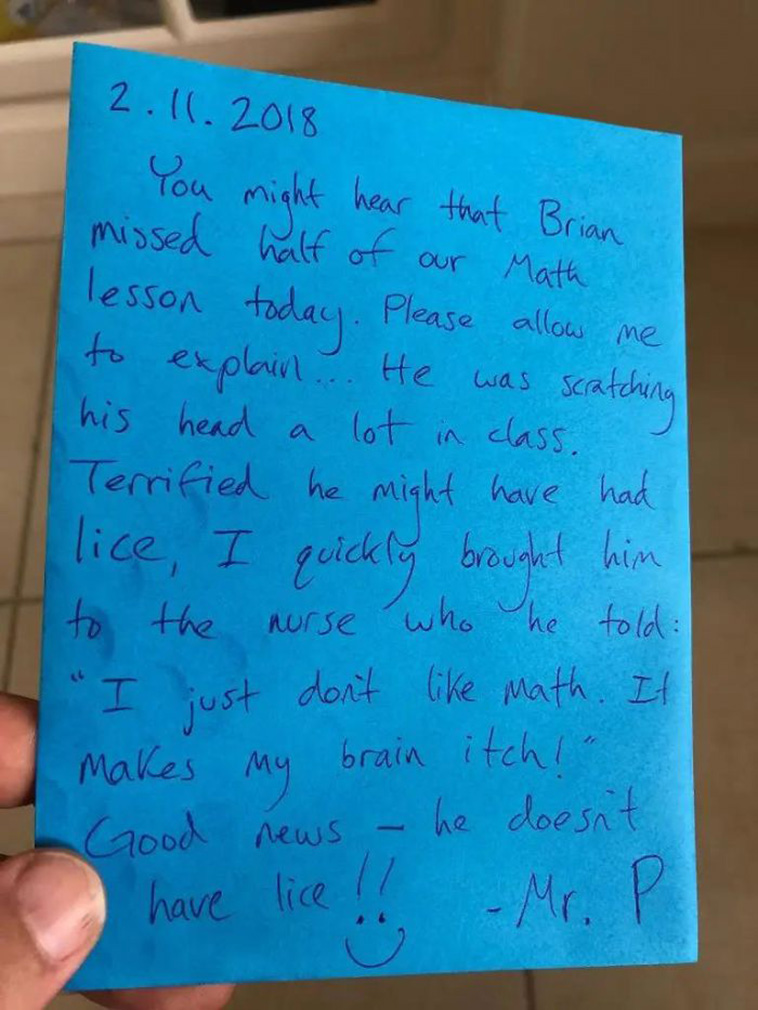 awkward teacher notes