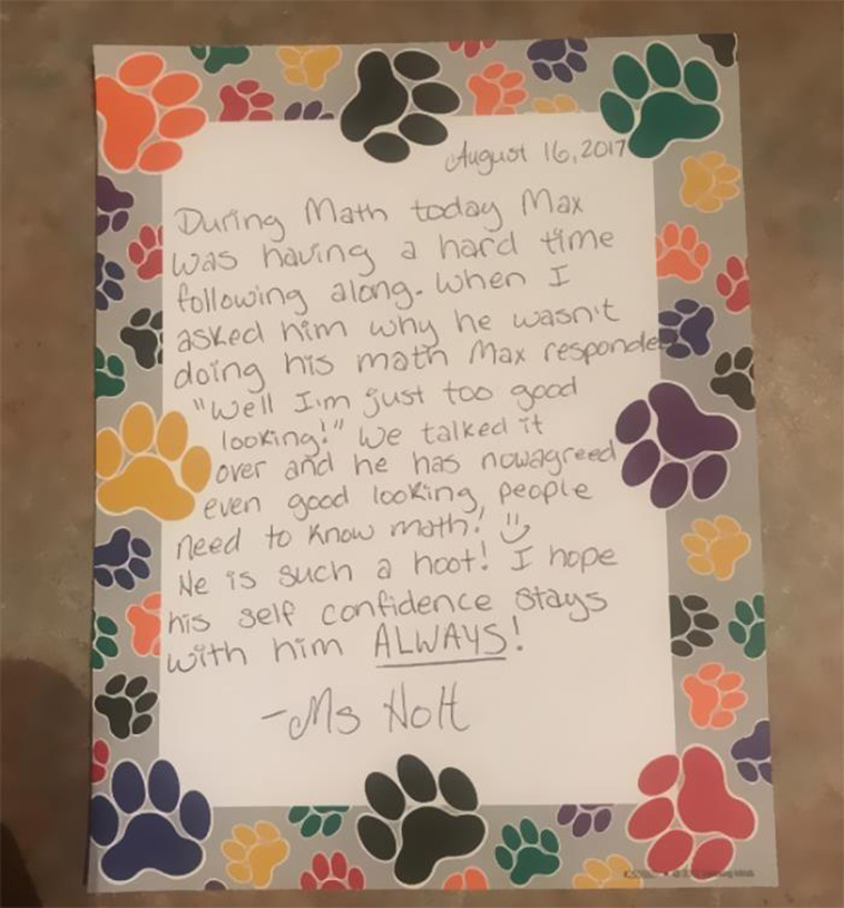 awkward teacher notes
