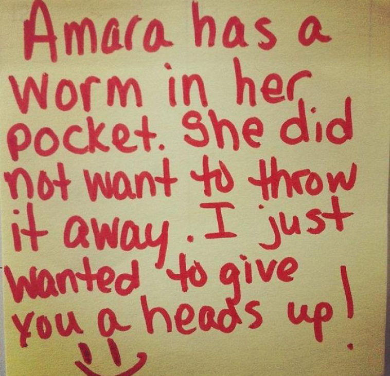 awkward teacher notes