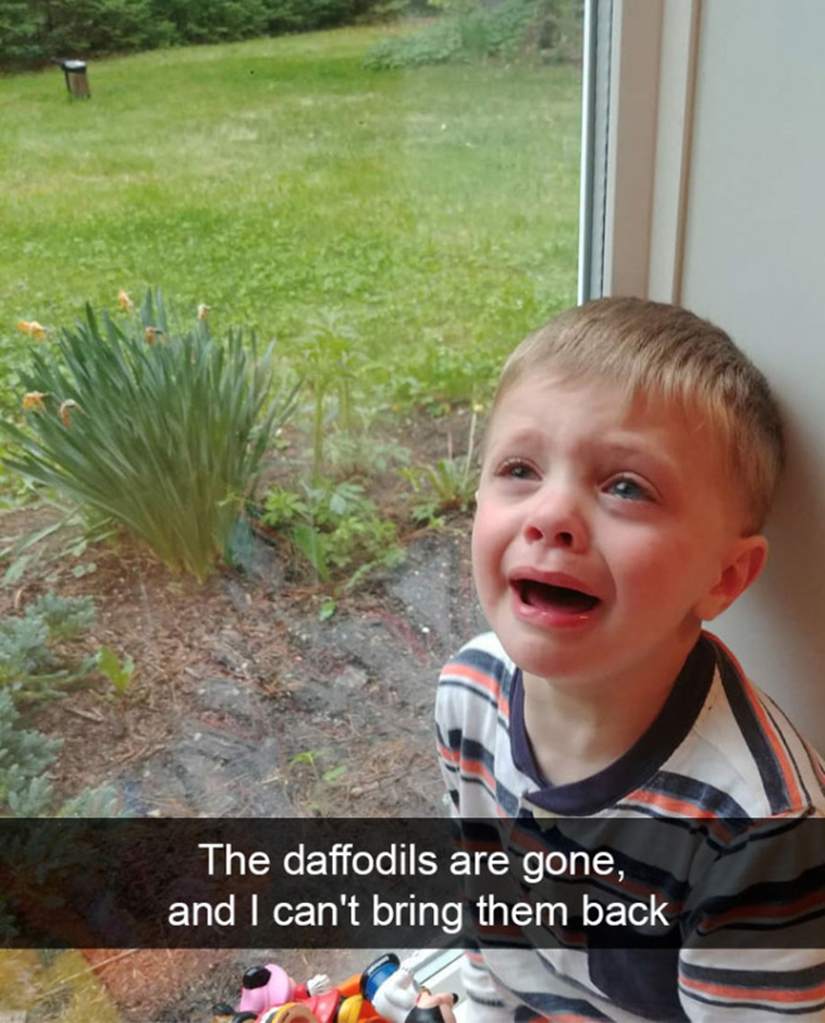 funny upset children