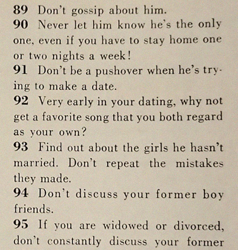 dating in 1950s