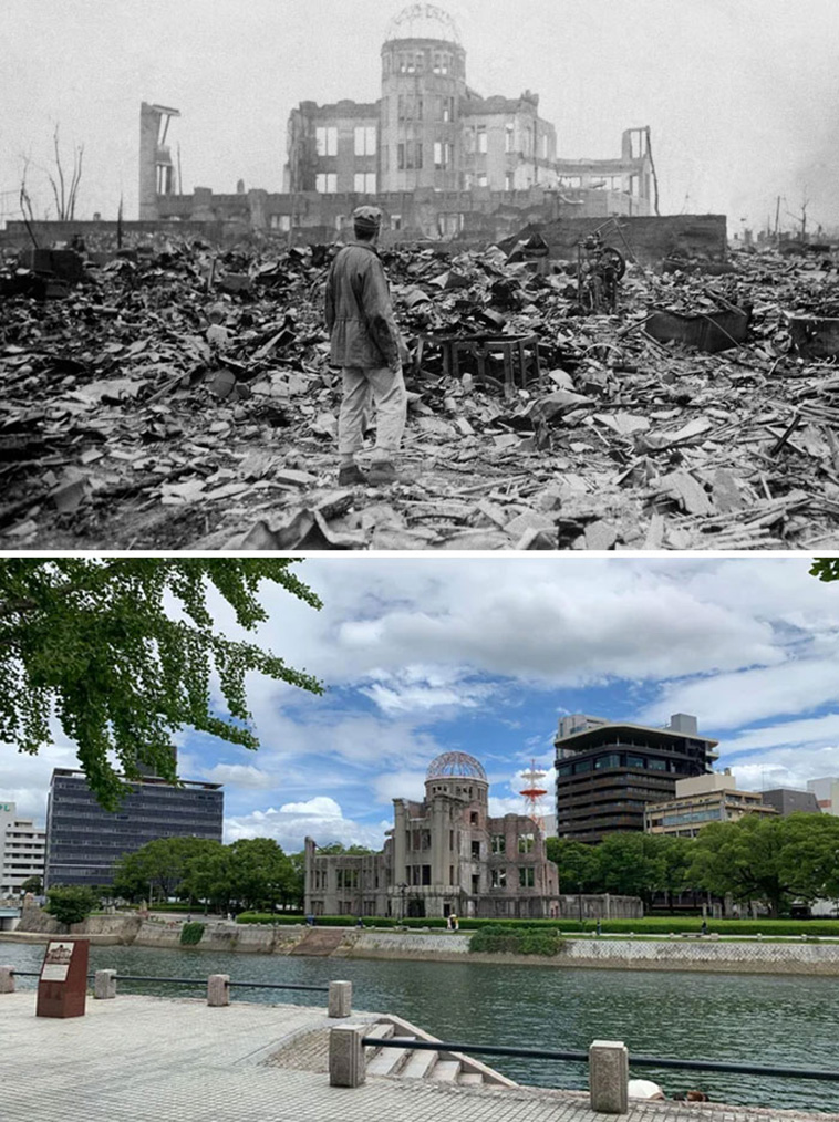 old photos then and now