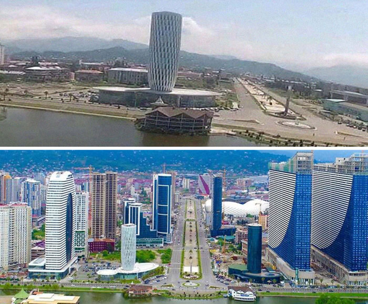 then and now