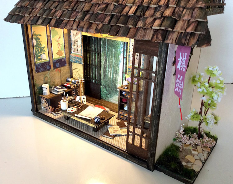 miniature japanese houses