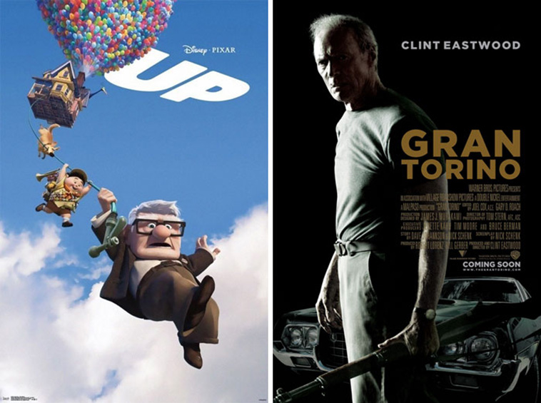 unrelated movies described same sentence