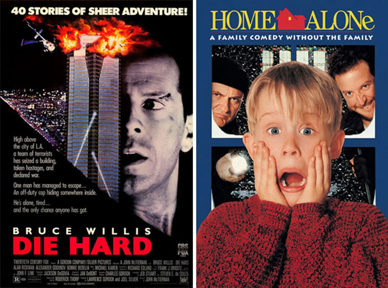 unrelated movies described same sentence