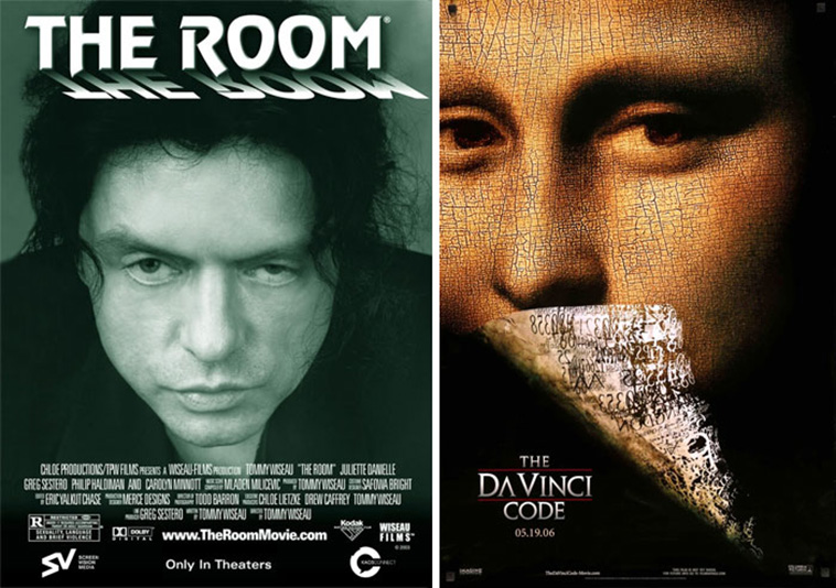unrelated movies described same sentence