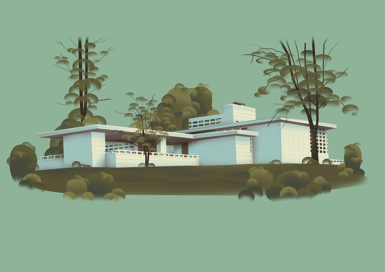 illustrations of homes frank lloyd wright