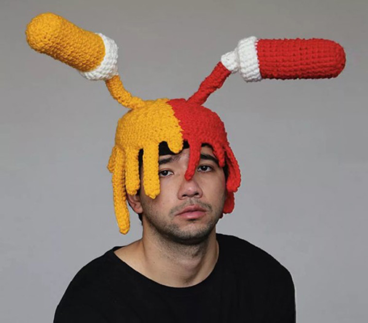 weird knitwear