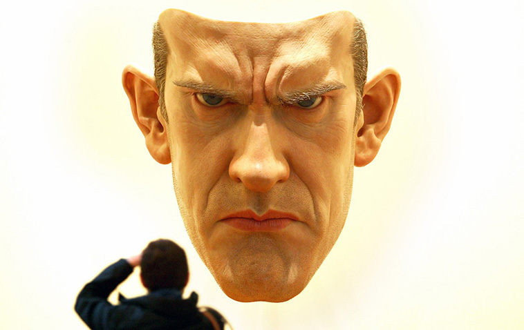 hyperrealistic sculpture