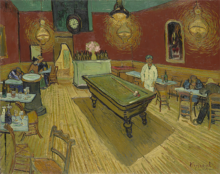 classical paintings and movie scenes