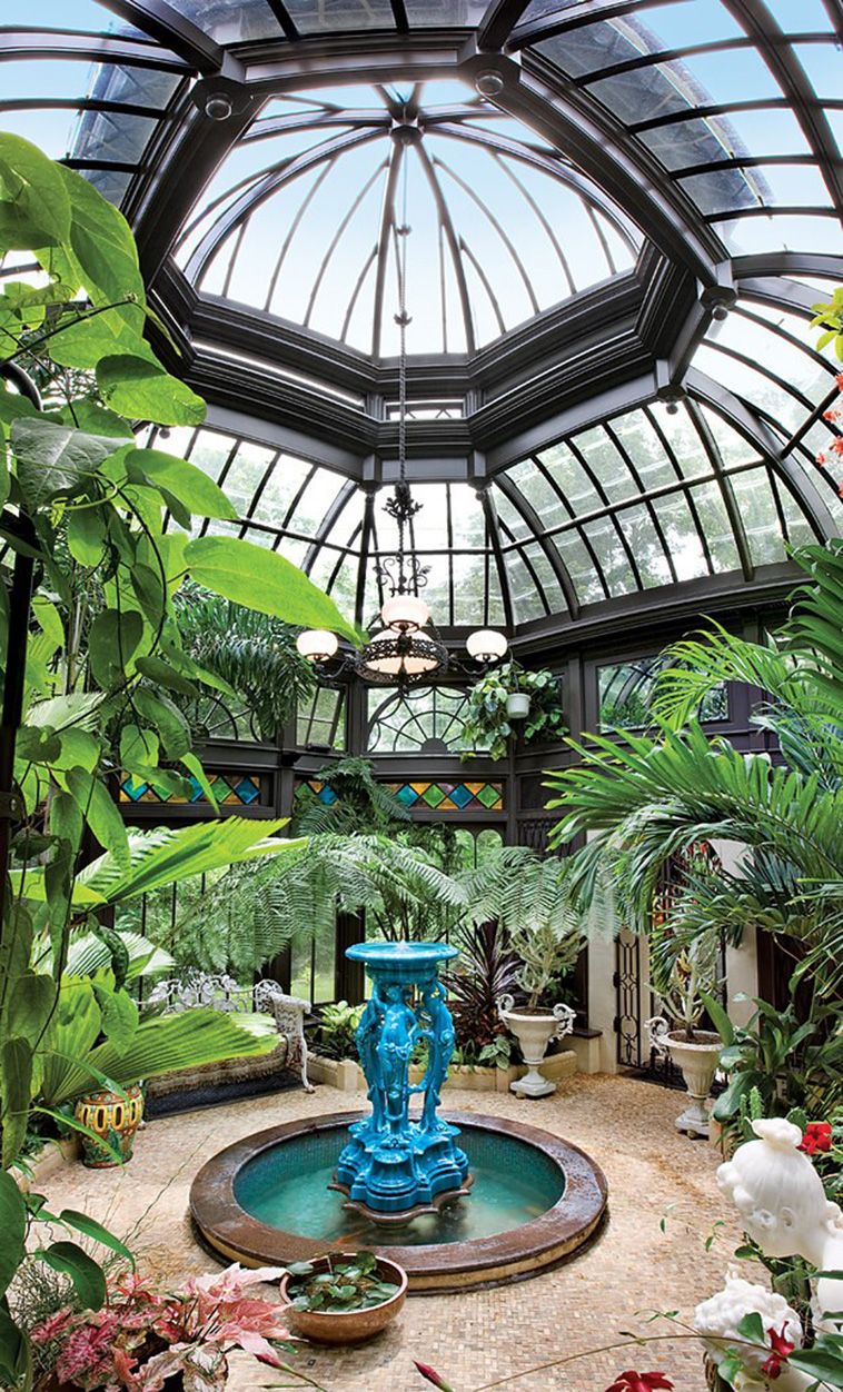 victorian inspired conservatory