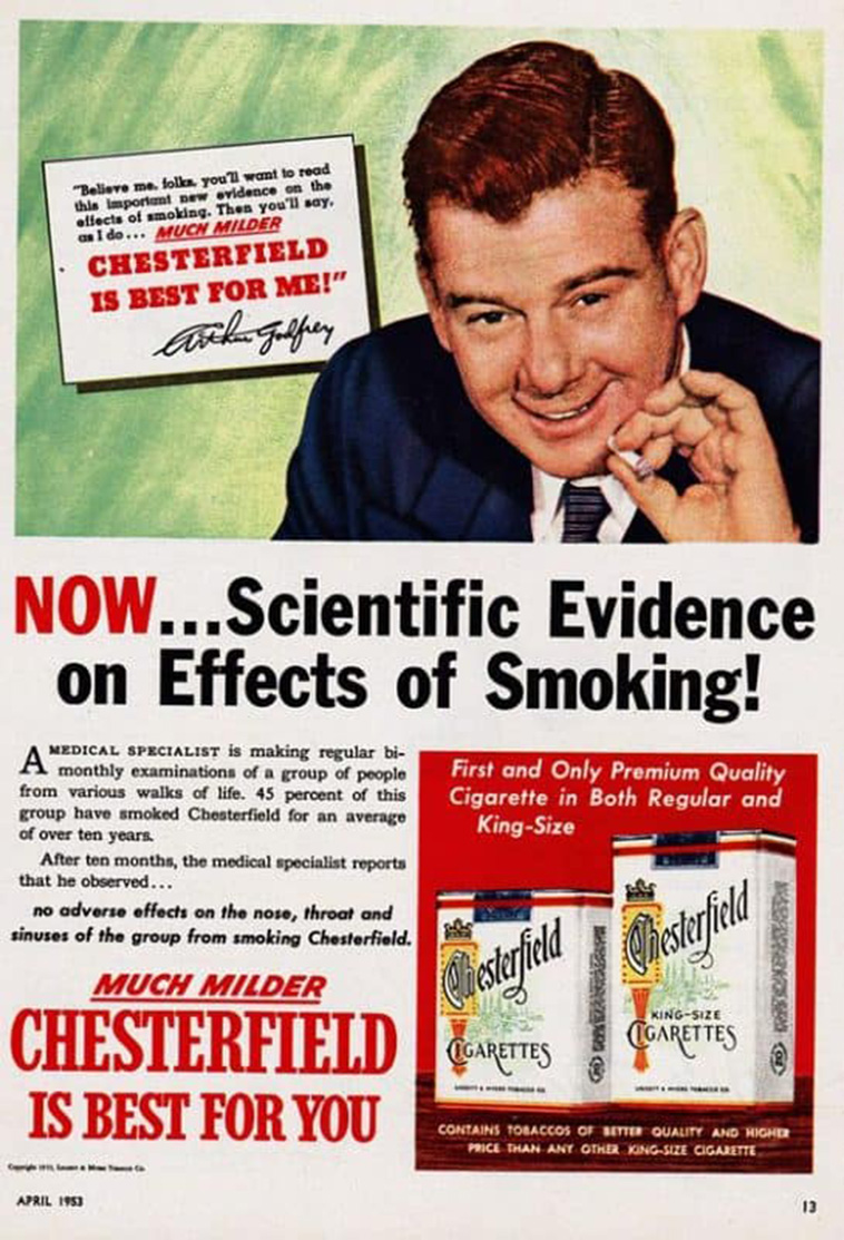 vintage smoking ads