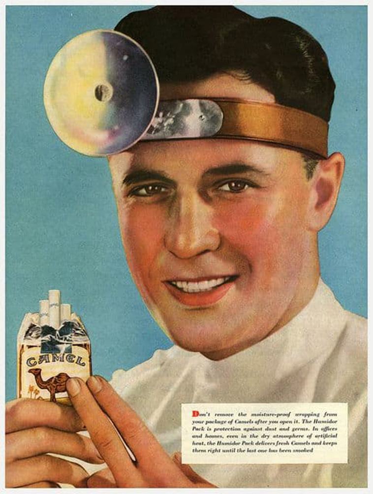 vintage smoking ads