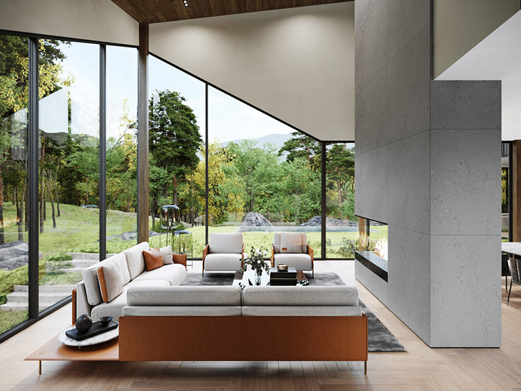 Automaker designs a house