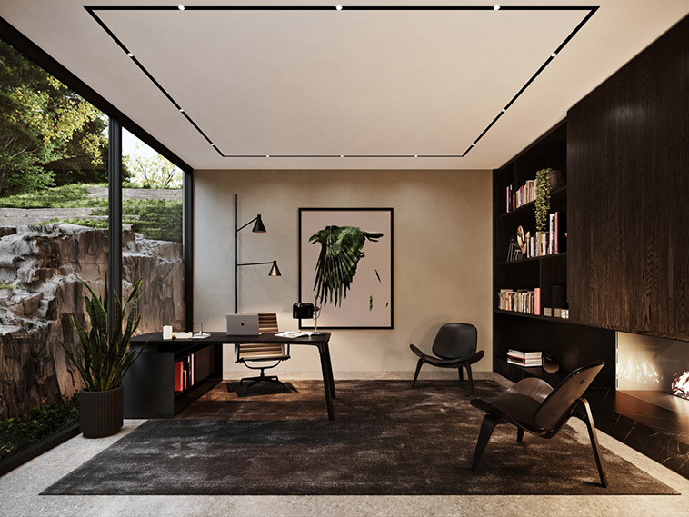 Automaker designs a house