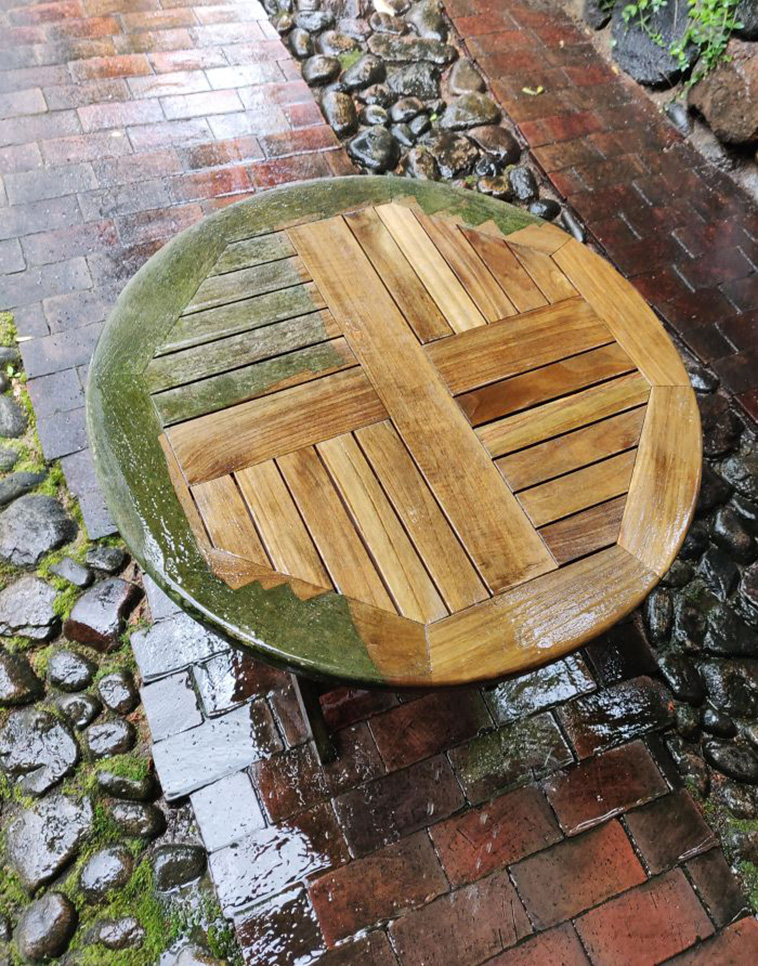 before after pressure washing