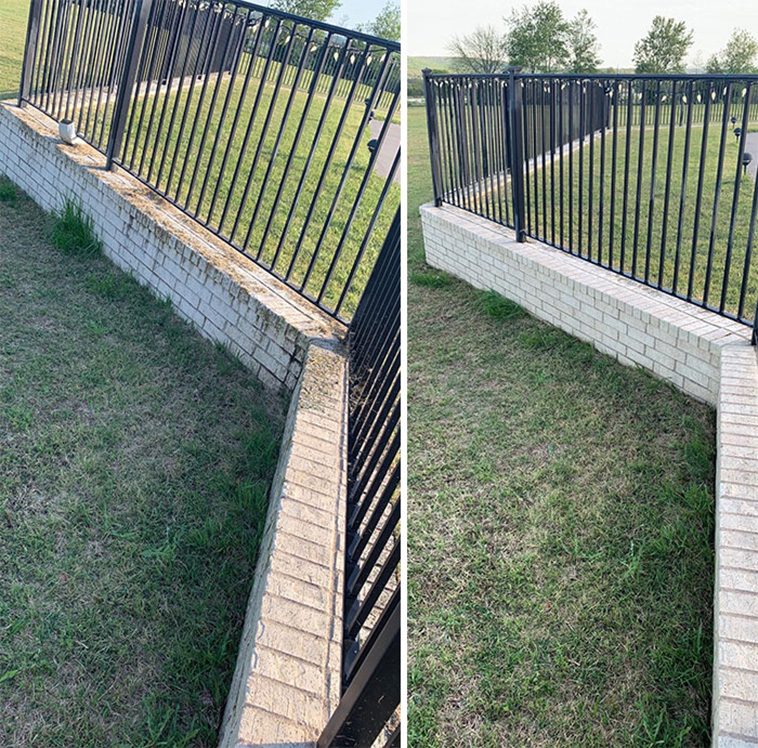 pressure washing