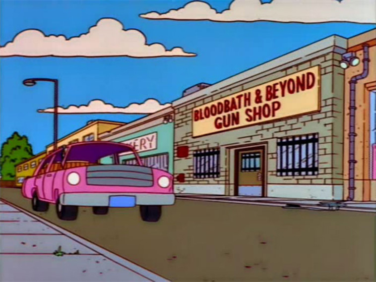 funny business names simpsons