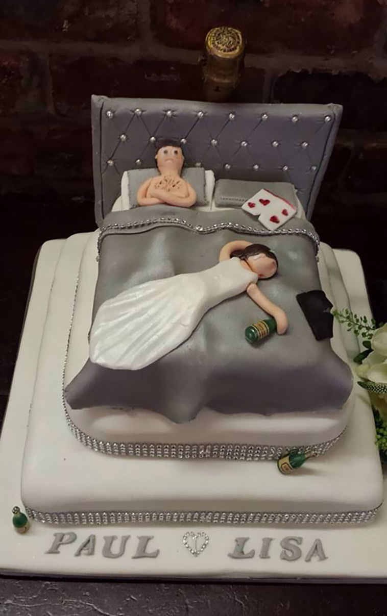 funny wedding cake fails