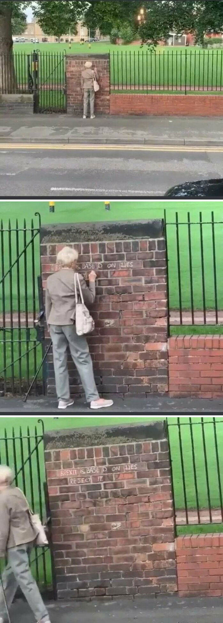mild vandalism