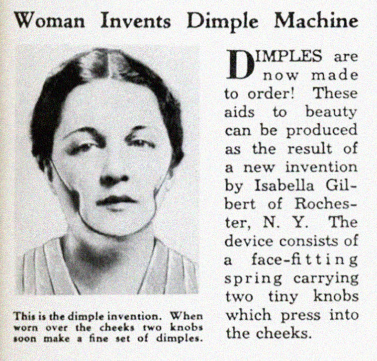 weird vintage things women