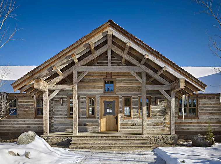 alpine ranch house
