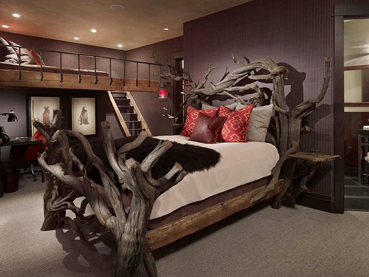 alpine ranch house