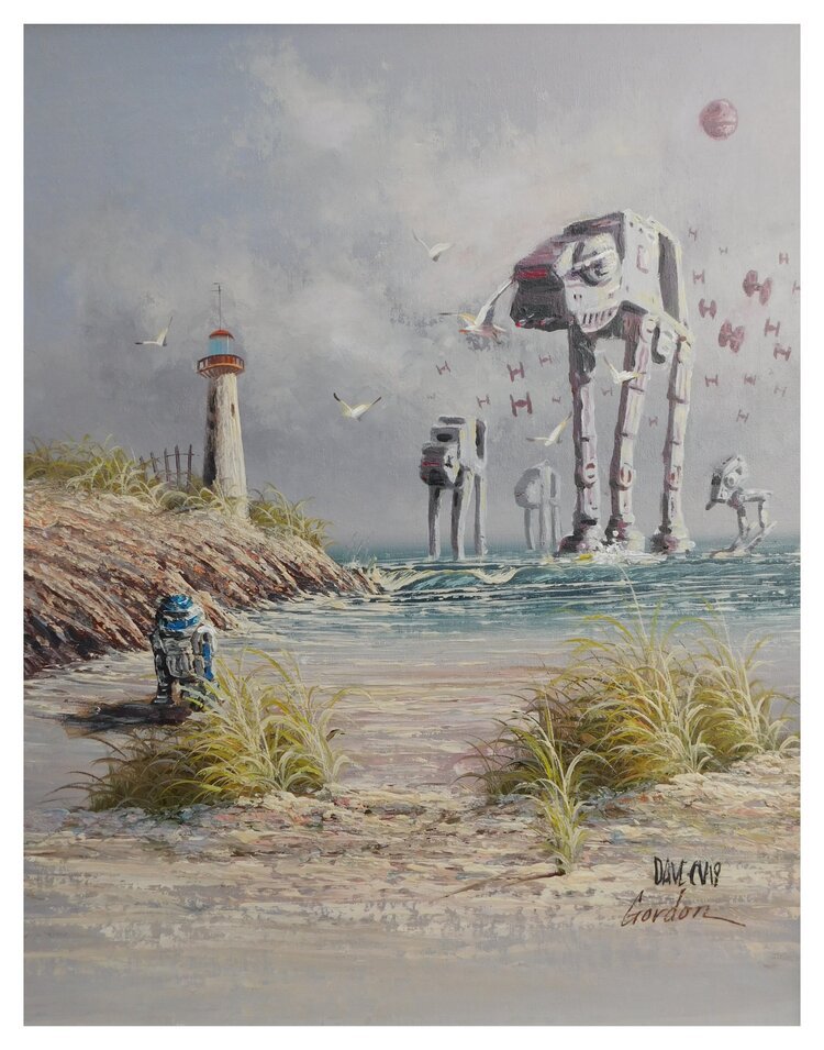 paintings into star wars