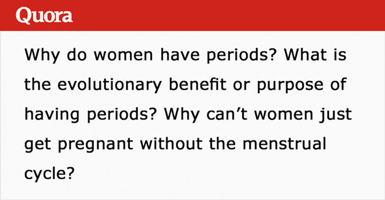 benefit of periods