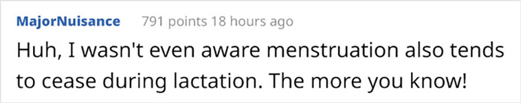 benefit of periods