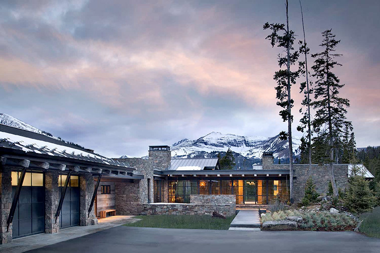 mountain style home 
