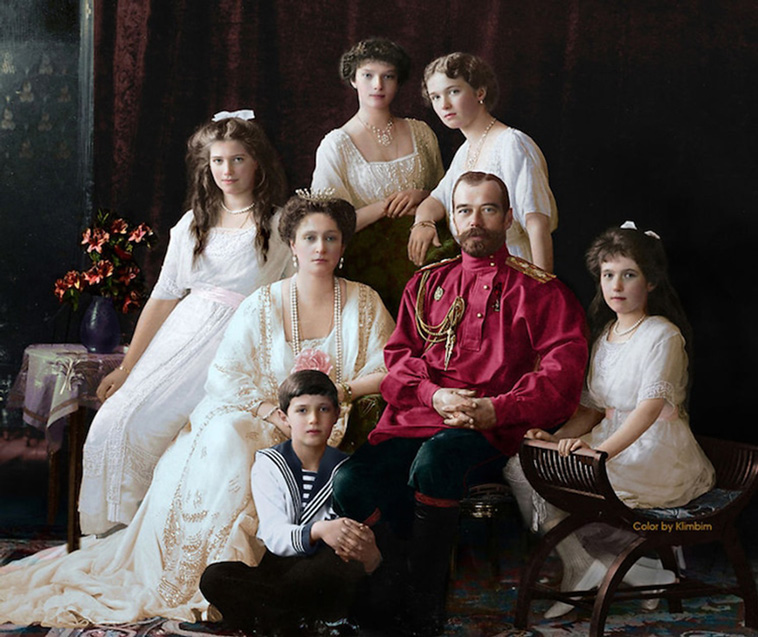 colorized russian history photos