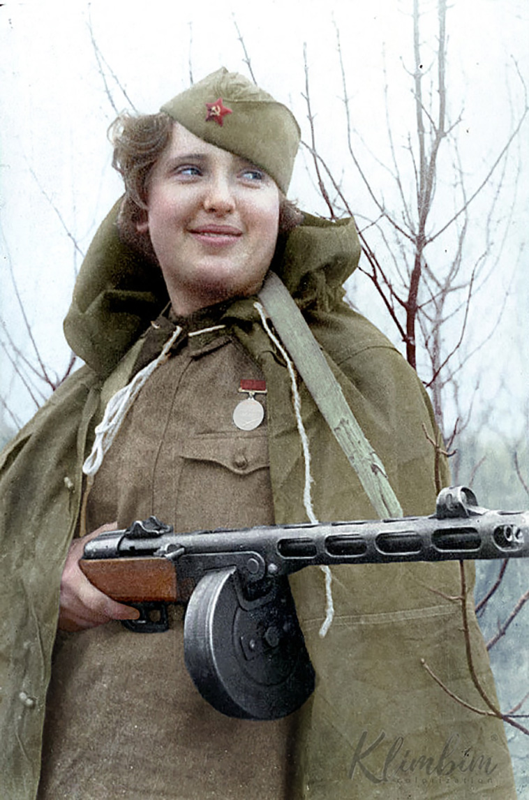 colorized russian history photos