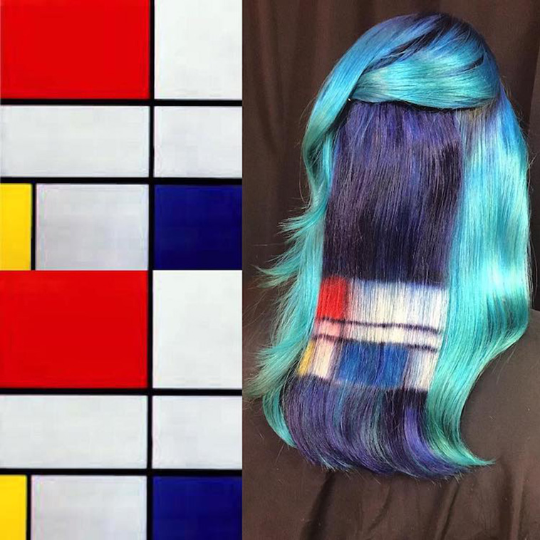 colorful hair