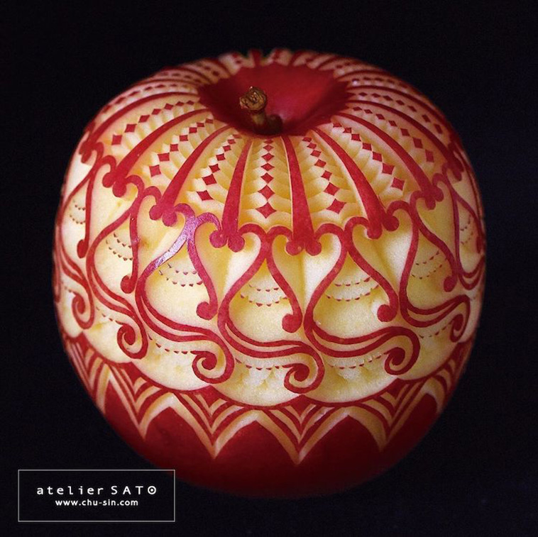 fruit carving